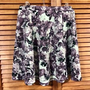 Floral Skater Skirt